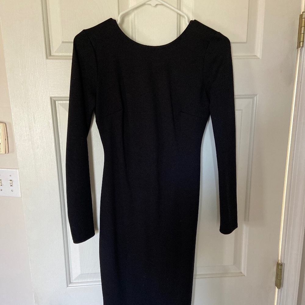 Lulus Va Va Voom Backless Black Dress